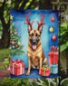 Belgian Malinois Christmas Reindeer Garden Flag Mailbox Flag Decorative Yard Flag Banner Outside Patio Artwork Yard Flower Beds, Garden Size, Multicolor_maomaolike.com