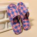 Women Lightweight Home Shoes Antislip Soft Indoor Fabric Slippers_maomaolike.com