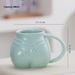 Humorous Personality, Cute Butt Cup, Ceramic Cup, Household Mug, Coffee Cup_maomaolike.com