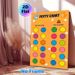Potty Chart Painting Poster, Cute Cartoon Animal & Colorful Dot Design Poster, Practical Aid For Toilet Training, Suitable For Home Bathroom_maomaolike.com