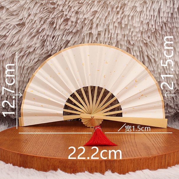 Brass Classical Ancient Scenery Spot Handicraft Chinese Style Folding Fan Cultural Play Gift For Elders_maomaolike.com