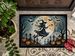 Flying Witch Spooky Halloween Doormat Front Door Mat Indoor Outdoor Rugs For Entryway, Non Slip Washable Low Pile, 24H X 36W_maomaolike.com