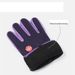 Gloves Zipper outdoor sports gloves Men's cycling plus fleece touch screen waterproof hiking gloves_maomaolike.com