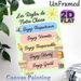 French Classroom Rules Painting Poster, Cute Cartoon Style Poster, Colorful Illustrated French Class Behavioral Rules With Lovely Animal Motifs_maomaolike.com