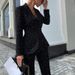 Women's Clothing Ladies Party Gathering Polka Dot Long Sleeve Suit Set_maomaolike.com