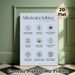 Lash Aftercare Advice Painting Poster, Minimalist Line Art Graphic Poster, Practical Lash Maintenance Guidance, Ideal For Beauty Salons And Lash_maomaolike.com