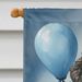 Black Standard Poodle Happy Birthday House Flag Large Porch Sleeve Pole Decorative Outside Yard Banner Artwork Wall Hanging, Polyester, House Size, Multicolor_maomaolike.com