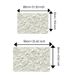 Bathroom Mat Toilet Mat Shower Mat Entrance Rug Absorbent Non-Slip Mat Soft Quick-Dry Machine Washable_maomaolike.com