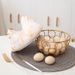 Ceramic Egg Basket, Fruit Basket, Garlic, Potatoes, Miscellaneous Items, Blue Creative Hen, Egg Basket_maomaolike.com
