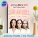 Skin Aging Process Painting Poster, Informative Illustrated Skin Stage Comparison Poster, Educational Skincare Reference Ideal For Beauty Salon_maomaolike.com