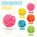 40 PCS Colorful Wicker Rattan Balls 1.18 Inch Orbs Vase Fillers 5 Colors Sphere Table Centerpiece For DIY Crafts Easter Day Valentine's Holiday Party Decoration_maomaolike.com