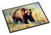 Grizzly Bear Doormat Front Door Mat Indoor Outdoor Rugs For Entryway, Non Slip Washable Low Pile, 24H X 36W_maomaolike.com