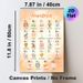 Greek Alphabet Painting Poster, Warm Watercolor Cute Illustrated Poster, Facilitates Greek Language Learning, Ideal For Study Spaces And Home Learning_maomaolike.com