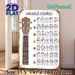 Ukulele Chords Painting Poster, Colorful & Clear Educational Chart Poster, Practical Reference For Learning Ukulele Chords, Ideal For Music Practice_maomaolike.com