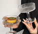 Mesiomia INS Style Internet Celebrity Restaurant High-Value Glass High-Stem Pudding Dessert Ice Cream Cup_maomaolike.com