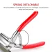 Alloy Canvas Stretching Spring Handle Wide Picture Framing Red Shank Oil Painting Stretcher Pliers Art Paint Tool 12CM Width_maomaolike.com