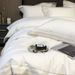 Light Luxury Style 140-Count Double-Ply Pima Four-Piece Set Simple Summer Pure Cotton Duvet Cover Naked Sleep Bedding Bed Sheet_maomaolike.com
