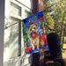 Cairn Terrier Christmas Reindeer House Flag Large Porch Sleeve Pole Decorative Outside Yard Banner Artwork Wall Hanging, Polyester, House Size, Multicolor_maomaolike.com