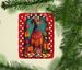 Rhodesian Ridgeback Holiday Christmas Porcelain Ornament Christmas Tree Hanging Decorations For Home Christmas Holiday, Rectangle, Gift, Multicolor_maomaolike.com