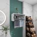 16"H Livelylodge Wooden Modular Closet Strorage :Closet Organizer Modern Open Wardrobe Closet System With Hanging Rod And Shelves For Bathroom White Finish For All Ages_maomaolike.com