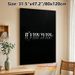 Motivational "It's You Vs You" Quote Painting Poster, Minimalist Monochrome Rain-effect Typography Poster, Inspiring Self-challenge Decor For Home_maomaolike.com