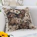 SOGA 2X 50cm Vintage Oil Painting Color Raised Embroidery Empress Flower Throw Pillow_maomaolike.com