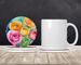 Ranunculus In Watercolor Large Sandstone Coasters Pack Of 4 Absorbent Round Coasters Decor Gifts For Men Or Women, 4 In, Multicolor_maomaolike.com