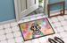 Mastiff Hippie Dawg Doormat Front Door Mat Indoor Outdoor Rugs For Entryway, Non Slip Washable Low Pile, 24H X 36W_maomaolike.com