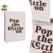 Pop The Kettle On Typographic Painting Poster, Warm Retro Text Style Poster, Cozy Casual Decor Ideal For Kitchen And Dining Area_maomaolike.com
