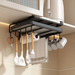 Multifunctional Hanging Kitchen Cabinet Hook, Cutting Pot Lid Rack, Storage Shelf, Chopping Board Organizer_maomaolike.com