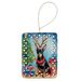 Terrier Christmas Reindeer Porcelain Ornament Christmas Tree Hanging Decorations For Home Christmas Holiday, Rectangle, Gift, Multicolor_maomaolike.com
