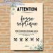 Septic Tank Warning Painting Poster, Elegant Watercolor Eucalyptus Typographic Poster, Informative Waste Disposal Reminder For Home Bathroom, Restroom_maomaolike.com