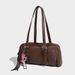 French Retro Melard Underarm Autumn Winter New Large Capacity High-end Boston Versatile Shoulder Bag_maomaolike.com