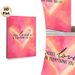 Love Themed Inspirational Quote Painting Poster, Soft Watercolor Pink Heart Poster, Warm "Choose Love" Message To Spread Gentle Vibe, Ideal For_maomaolike.com