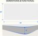 Electric Standing Desk Whole Piece Adjustable Height Desk Home Office Computer Workstation Sit Stand Up Desk_maomaolike.com
