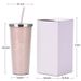 24OZ large capacity double layer plastic straw cup AS universal water cup for male and female students_maomaolike.com