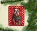 English Bulldog Holiday Christmas Porcelain Ornament Christmas Tree Hanging Decorations For Home Christmas Holiday, Rectangle, Gift, Multicolor_maomaolike.com