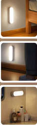 Voice-Controlled Hallway Sensor Entryway Stair Step Nighttime Home Doorway Corridor Integrated Wireless Night Light_maomaolike.com