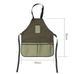 Gardening multifunctional Oxford cloth bag apron waterproof lining large capacity garden supplies apron garden shovel tool bag_maomaolike.com