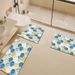 Bathroom Mat Toilet Mat Shower Mat Entrance Rug Absorbent Non-Slip Mat Soft Quick-Dry Machine Washable_maomaolike.com