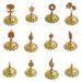 Arabian Gold Luxurious Hollow Zinc Alloy Candle Holder Ornament Furniture Middle Eastern Incense Burner_maomaolike.com