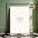 21st Birthday Heart Painting Poster, Elegant Gold Outline Heart Frame Poster, Meaningful Design To List 21 Beloved Traits, Ideal For Birthday_maomaolike.com