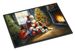 Beagle And Santa Claus Doormat Front Door Mat Indoor Outdoor Rugs For Entryway, Non Slip Washable Low Pile, 24H X 36W_maomaolike.com