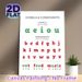 Vowels & Consonants Painting Poster, Color-coded Educational English Phonics Poster, Assists With Learning Alphabet Categories And Word Structures_maomaolike.com