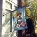 Alaskan Klee Kai Happy Birthday House Flag Large Porch Sleeve Pole Decorative Outside Yard Banner Artwork Wall Hanging, Polyester, House Size, Multicolor_maomaolike.com
