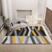 Living Room Rug Large Size Gorgeous Gold Frame Design Bedroom Rug Plush Thickened Machine Washable Thickened Underlay Interior Decorative Rug_maomaolike.com
