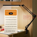 Lighting Stand Long Arm Clip-on Foldable Designer Work Clip Study Special Eye Protection Desk Lamp_maomaolike.com
