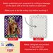 Redbone Coonhound King Of Mardi Gras Porcelain Ornament Christmas Tree Hanging Decorations For Home Christmas Holiday, Rectangle, Gift, Multicolor_maomaolike.com