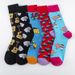 Colorful Trendy Socks Rubik's Cube Socks Casual Cotton Socks Street Trend Mid Calf Socks _maomaolike.com