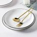 Premium Restaurant Quality 9 Or 10 Inch 【23cm/25cm】 Ceramic Dinner Plate - American Ribbed, High-Fired, Scandinavian Style For Kitchen & Dining_maomaolike.com